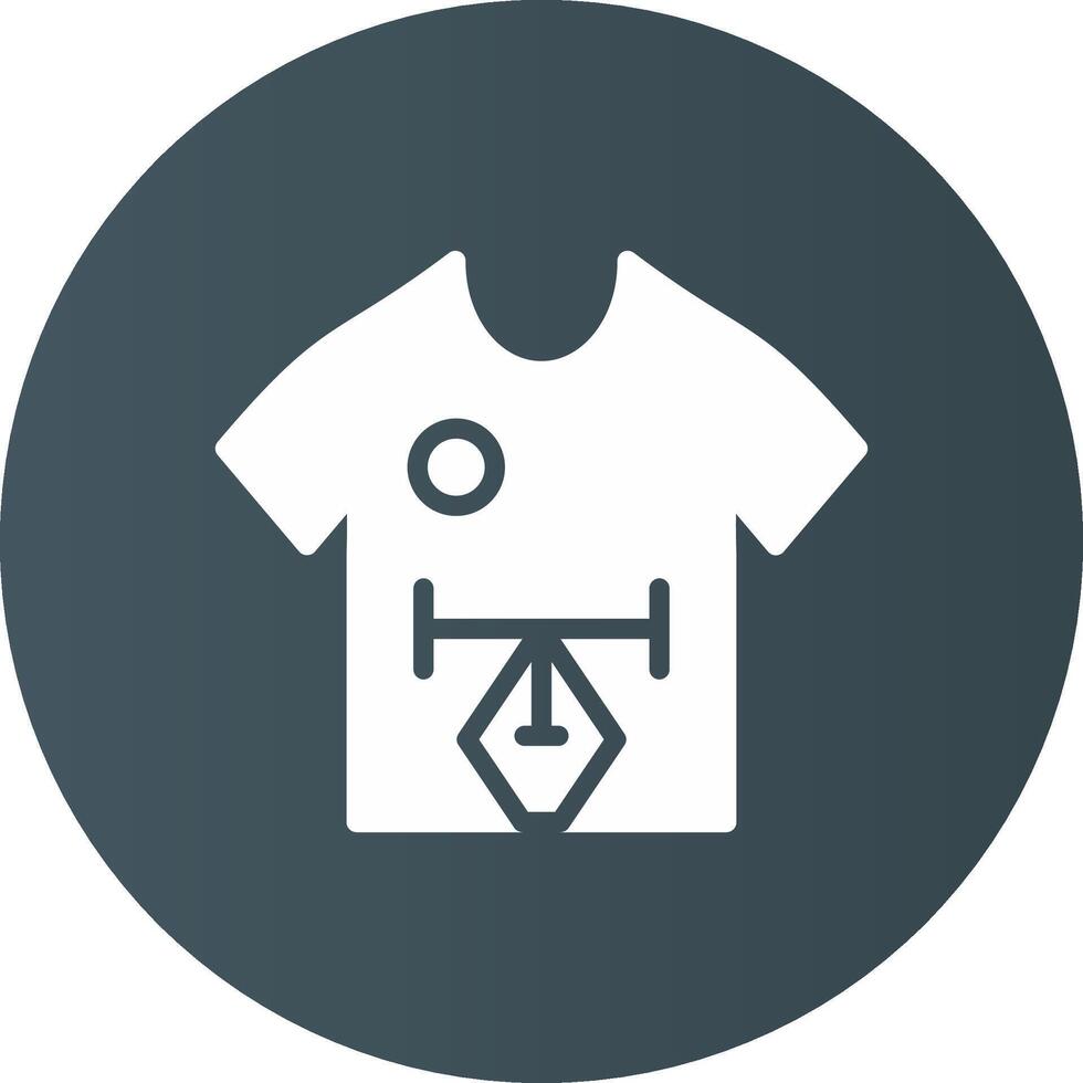 T Shirt Creative Icon Design vector