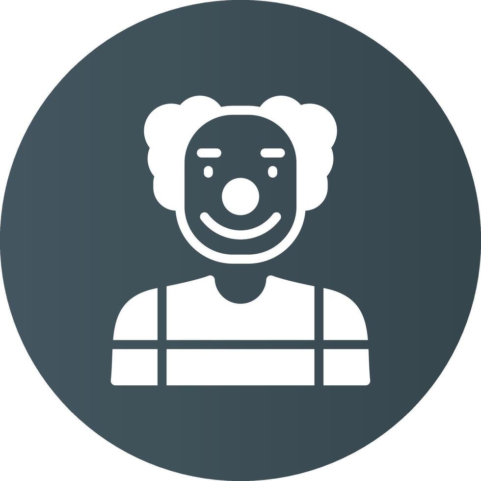 Clown Creative Icon Design vector