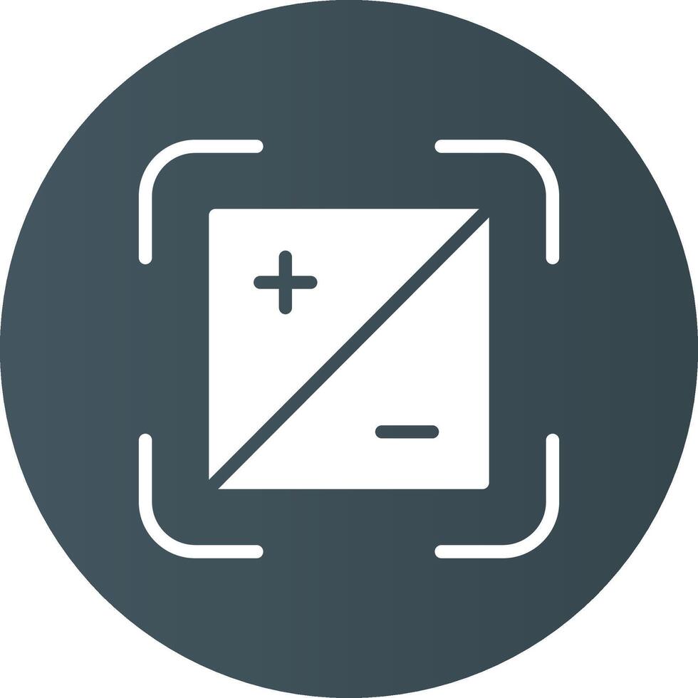 Exposure Creative Icon Design vector