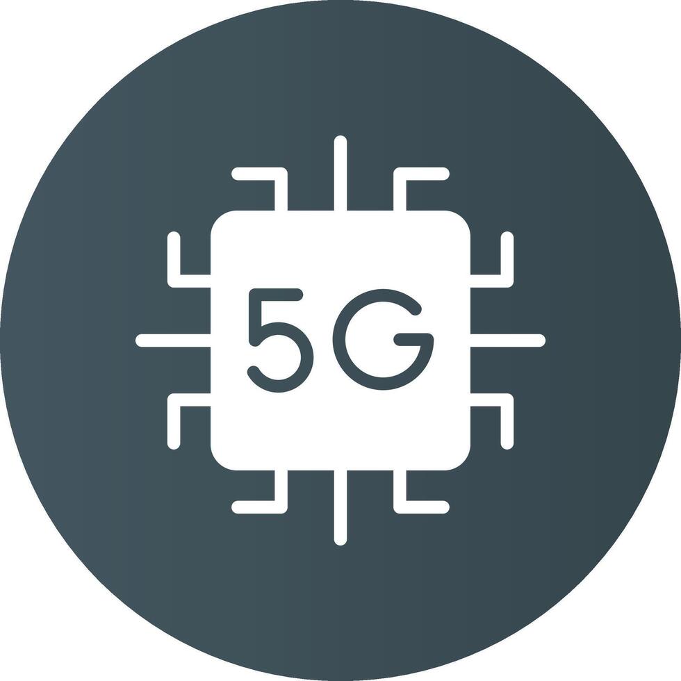 5G Creative Icon Design vector