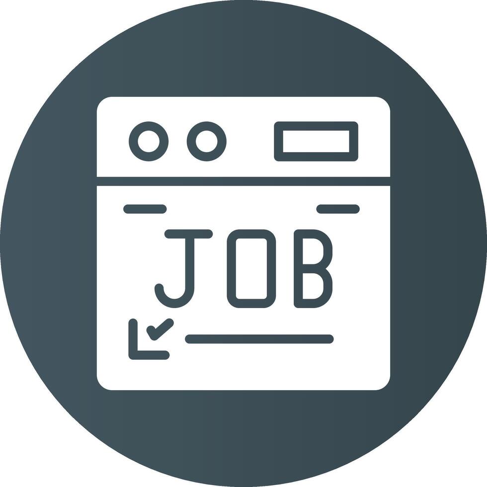 Job Creative Icon Design vector