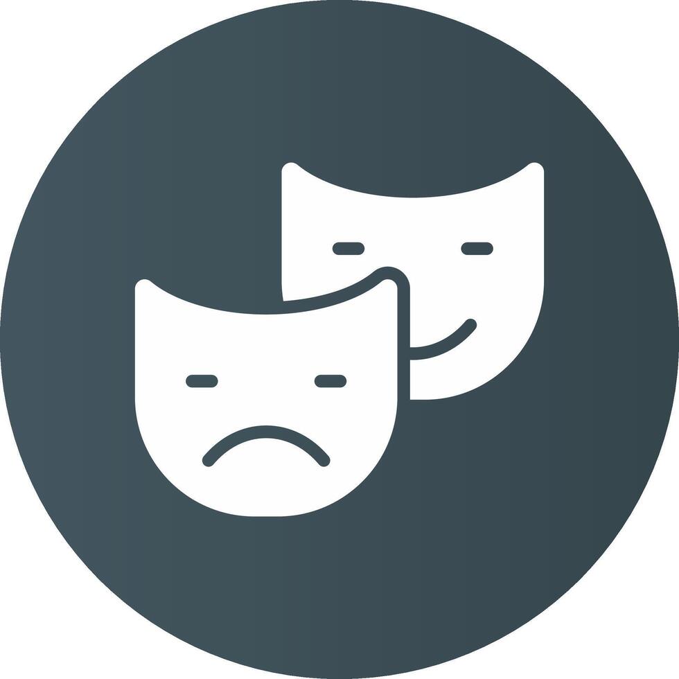 Comedy Creative Icon Design vector