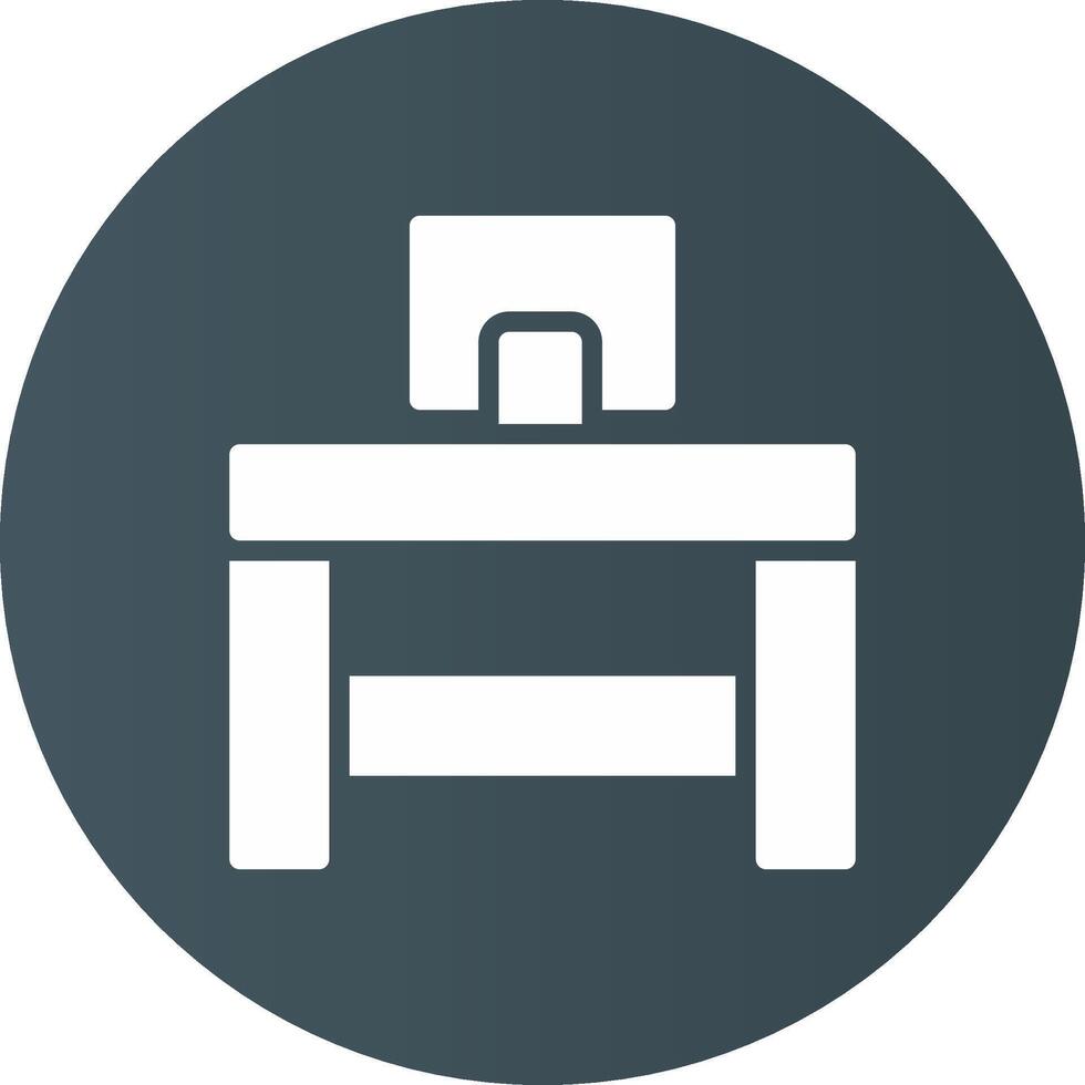 Desk Creative Icon Design vector