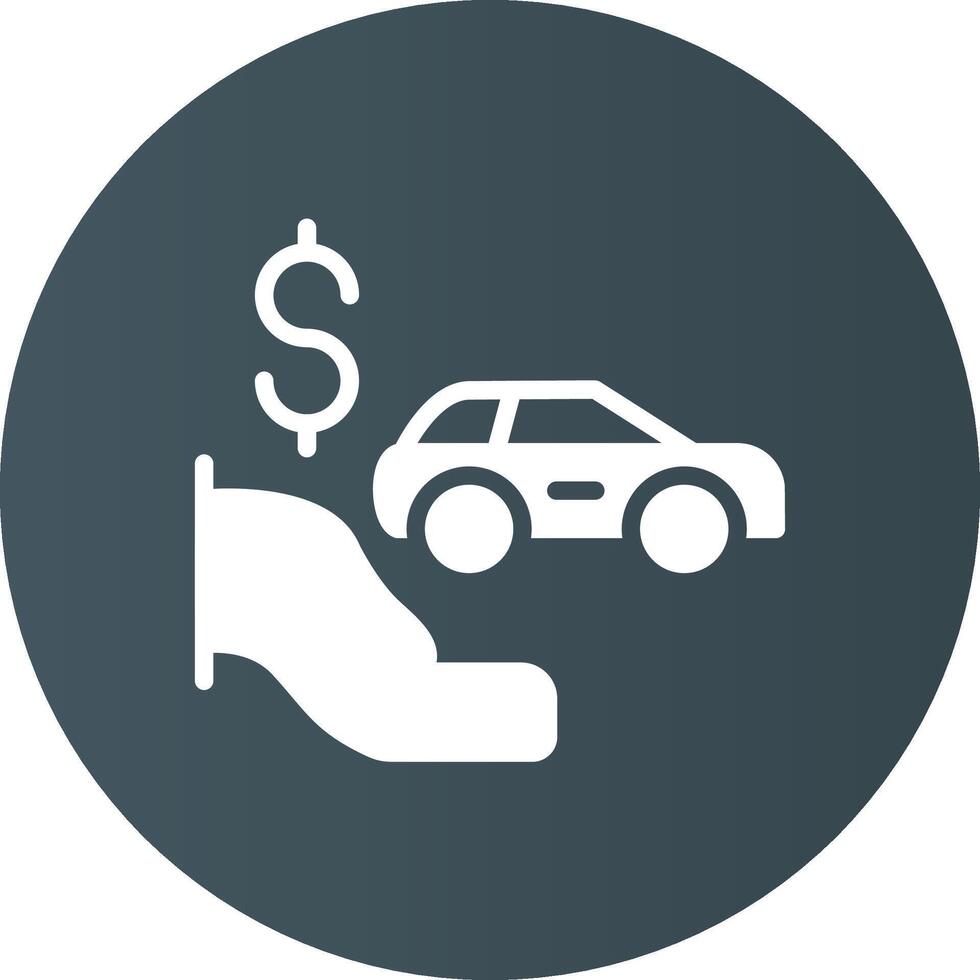 Dealer Holdback Creative Icon Design vector