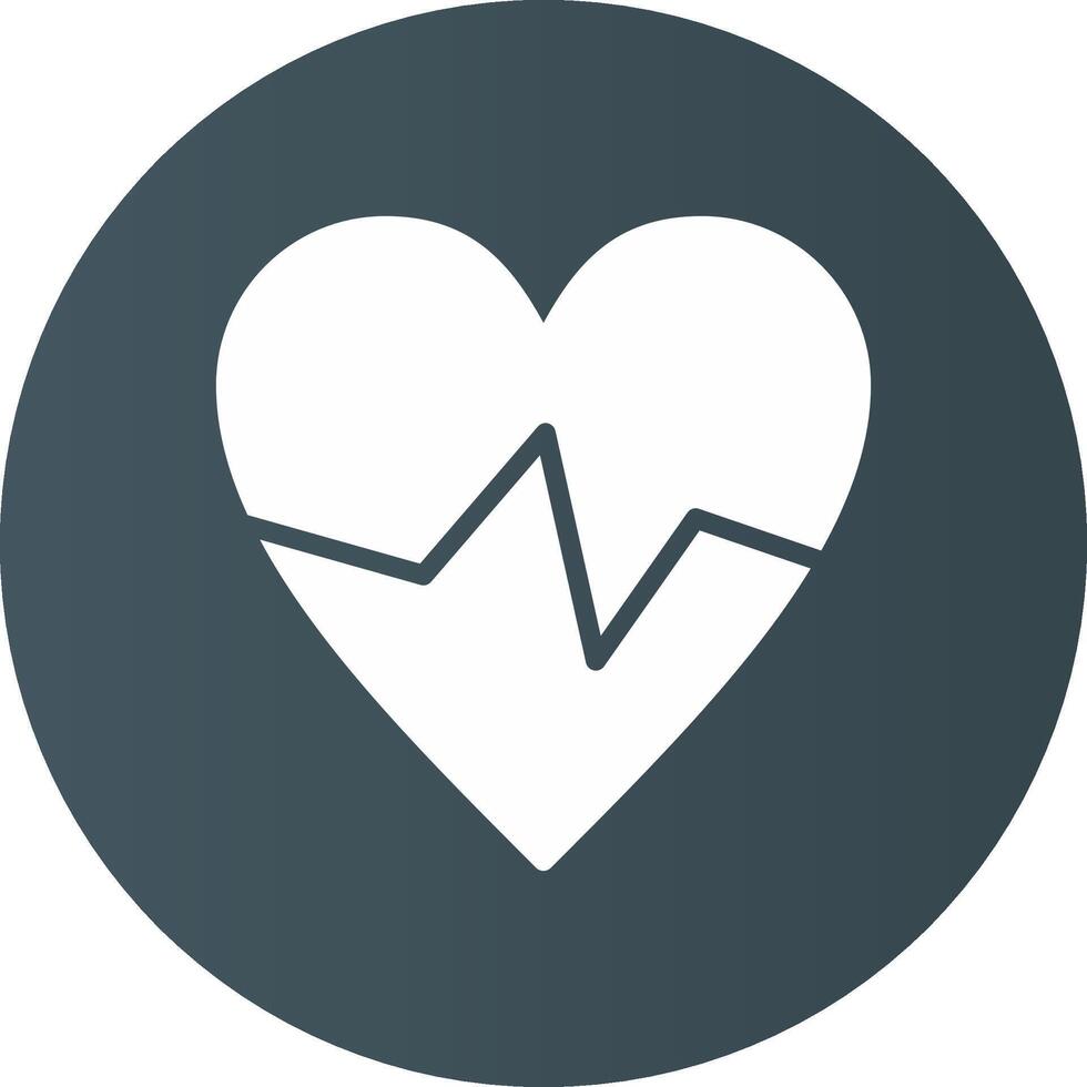 Heart Rate Creative Icon Design vector