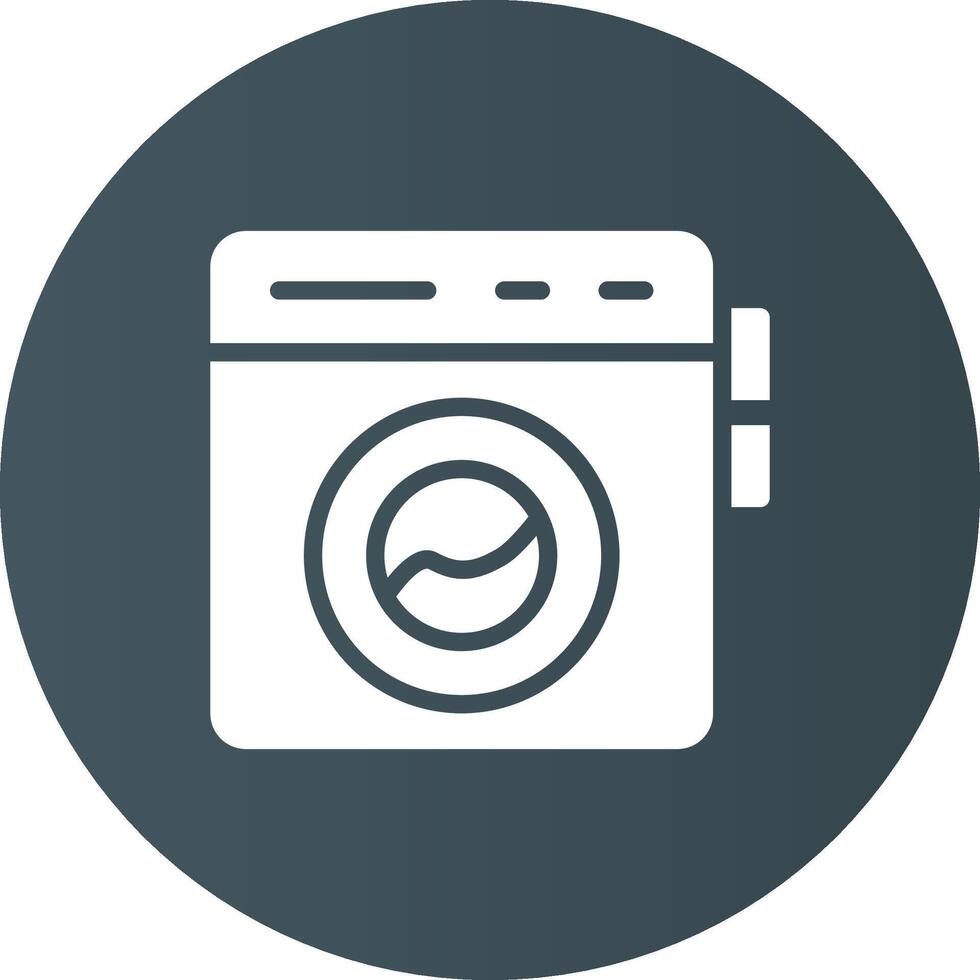 Laundry Creative Icon Design vector