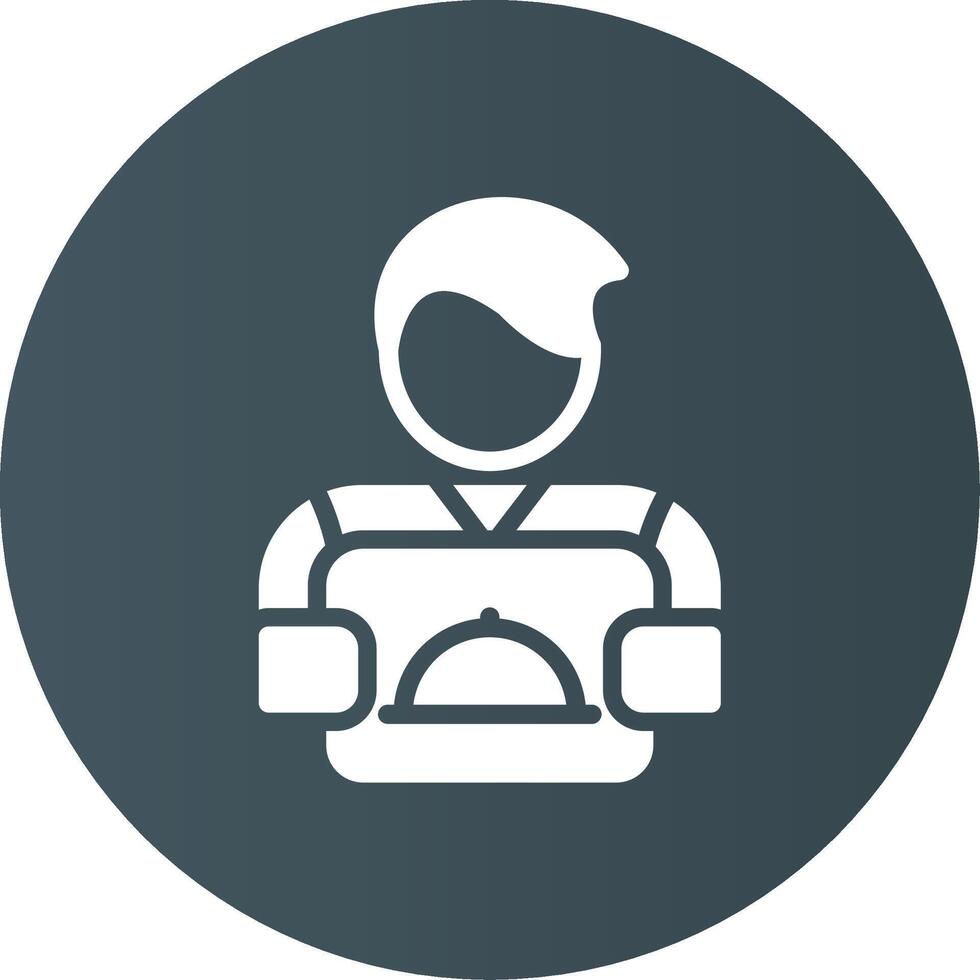 Food Delivery Creative Icon Design vector