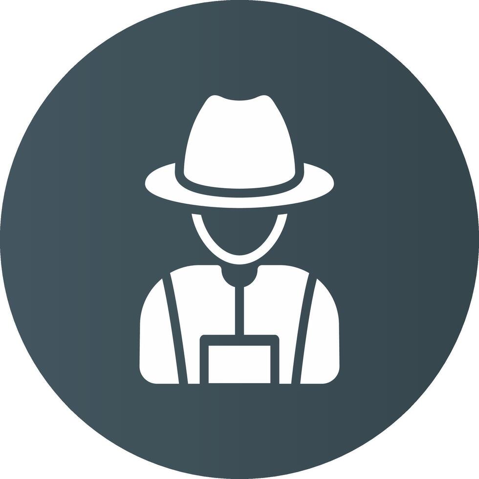 Farmer Creative Icon Design vector