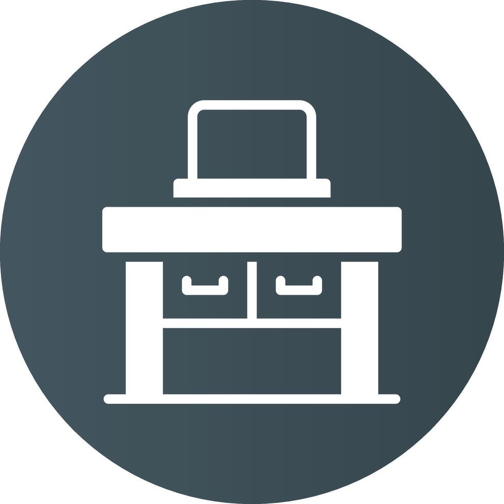 Desk Creative Icon Design vector