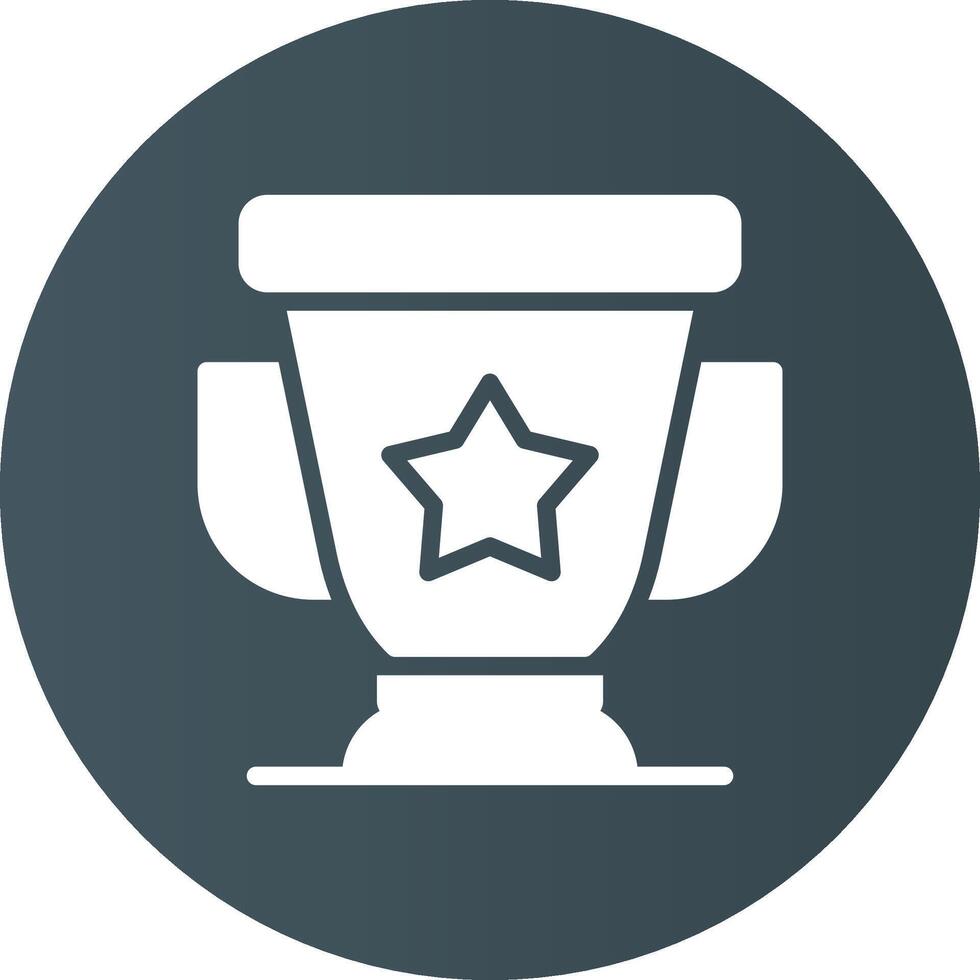 Trophy Creative Icon Design vector