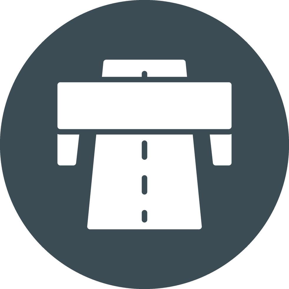 Motorway Creative Icon Design vector