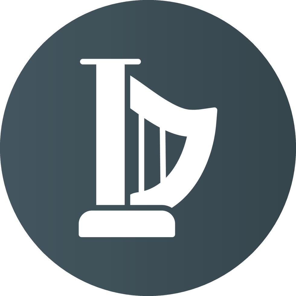 Harp Creative Icon Design vector
