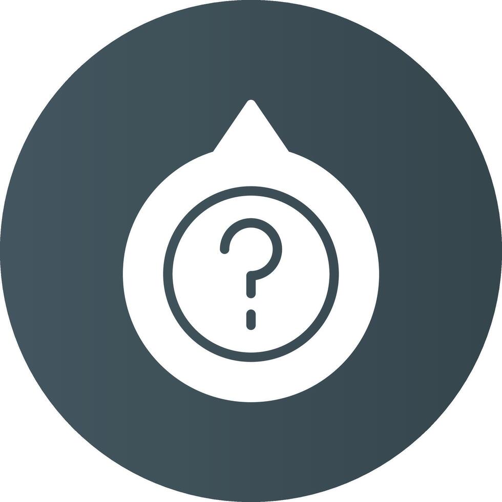 Question Creative Icon Design vector