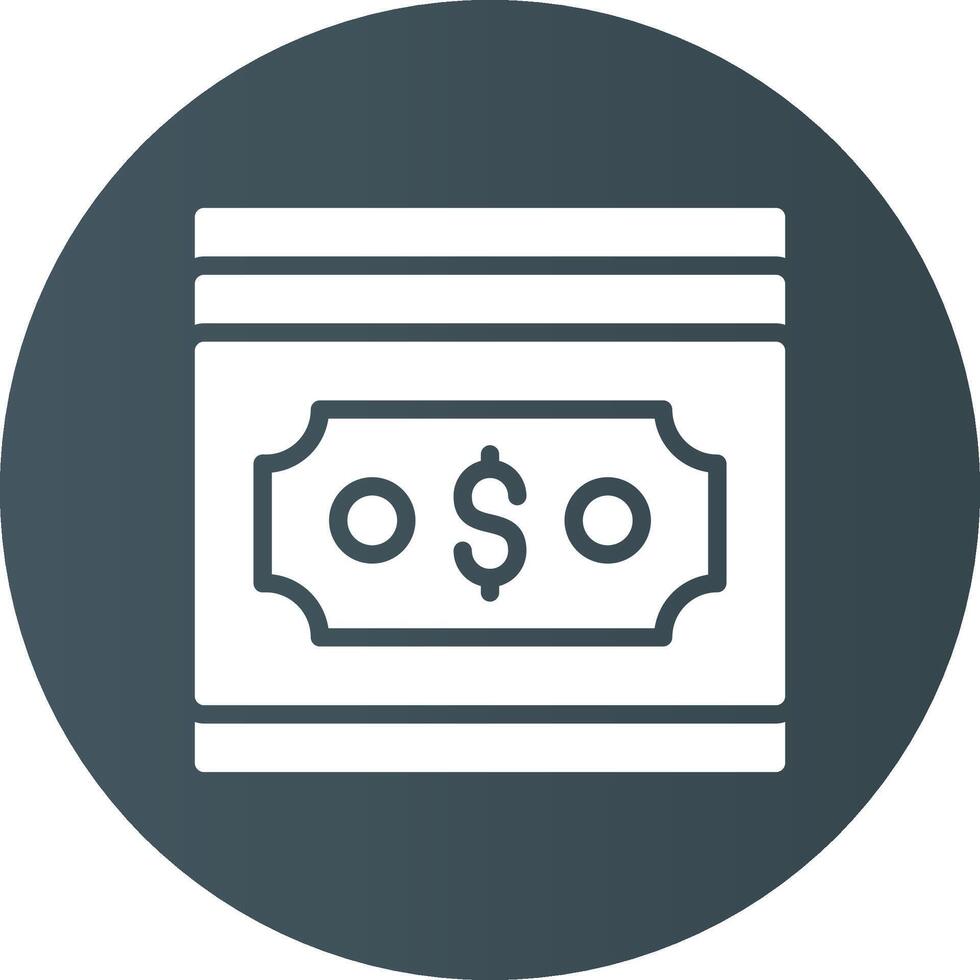 diseño de icono creativo de dinero vector