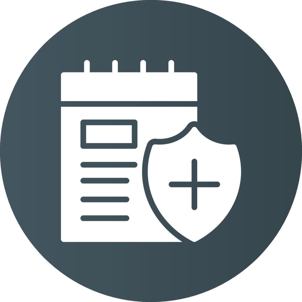 Health Plans Creative Icon Design vector