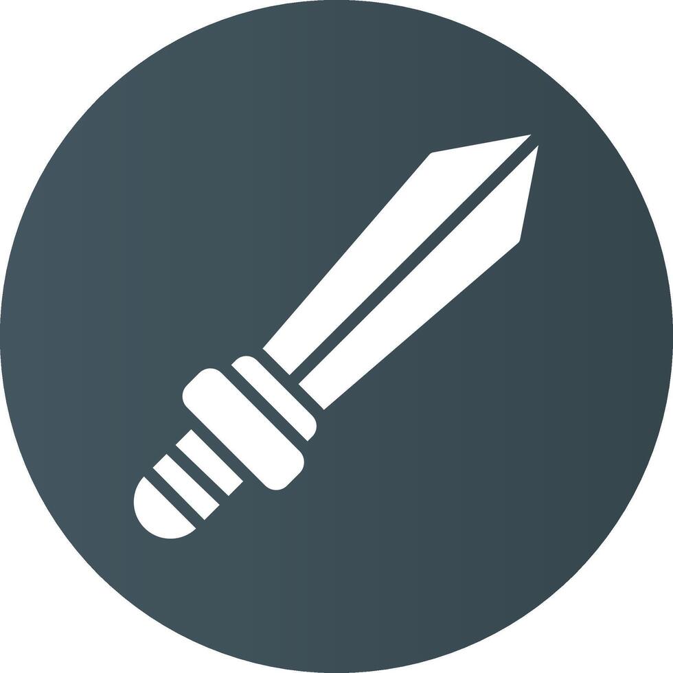 Sword Creative Icon Design vector
