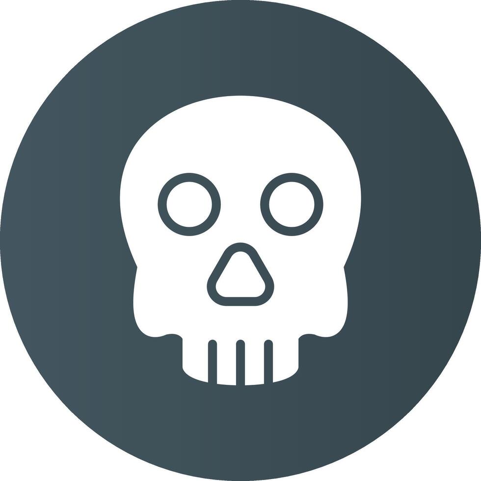 Skull Creative Icon Design vector