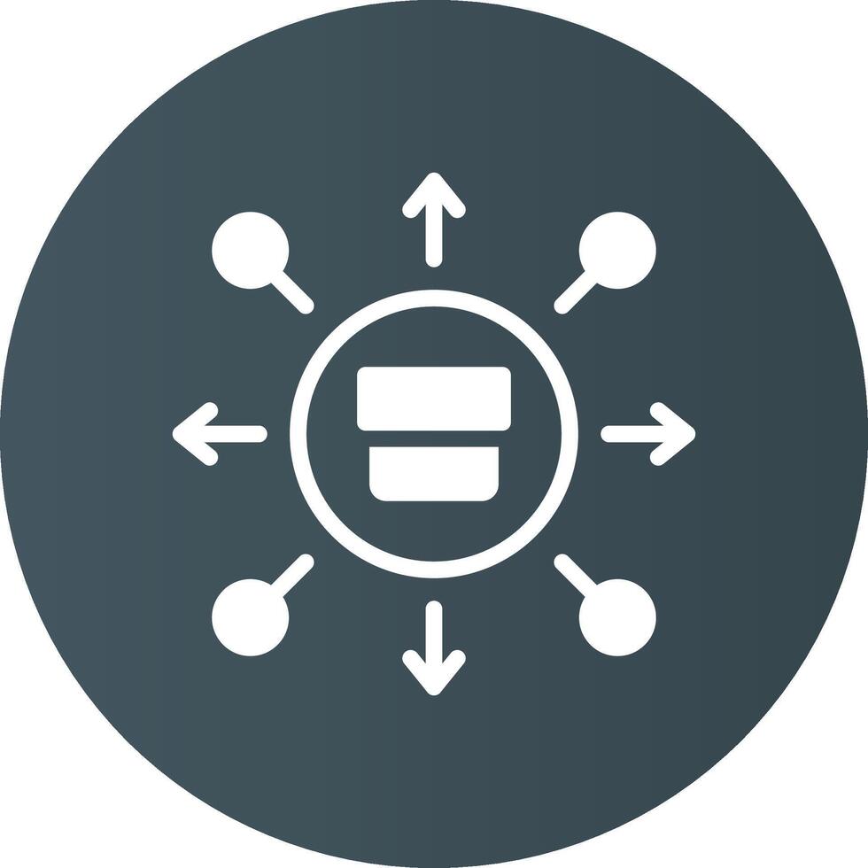 Distribution Creative Icon Design vector