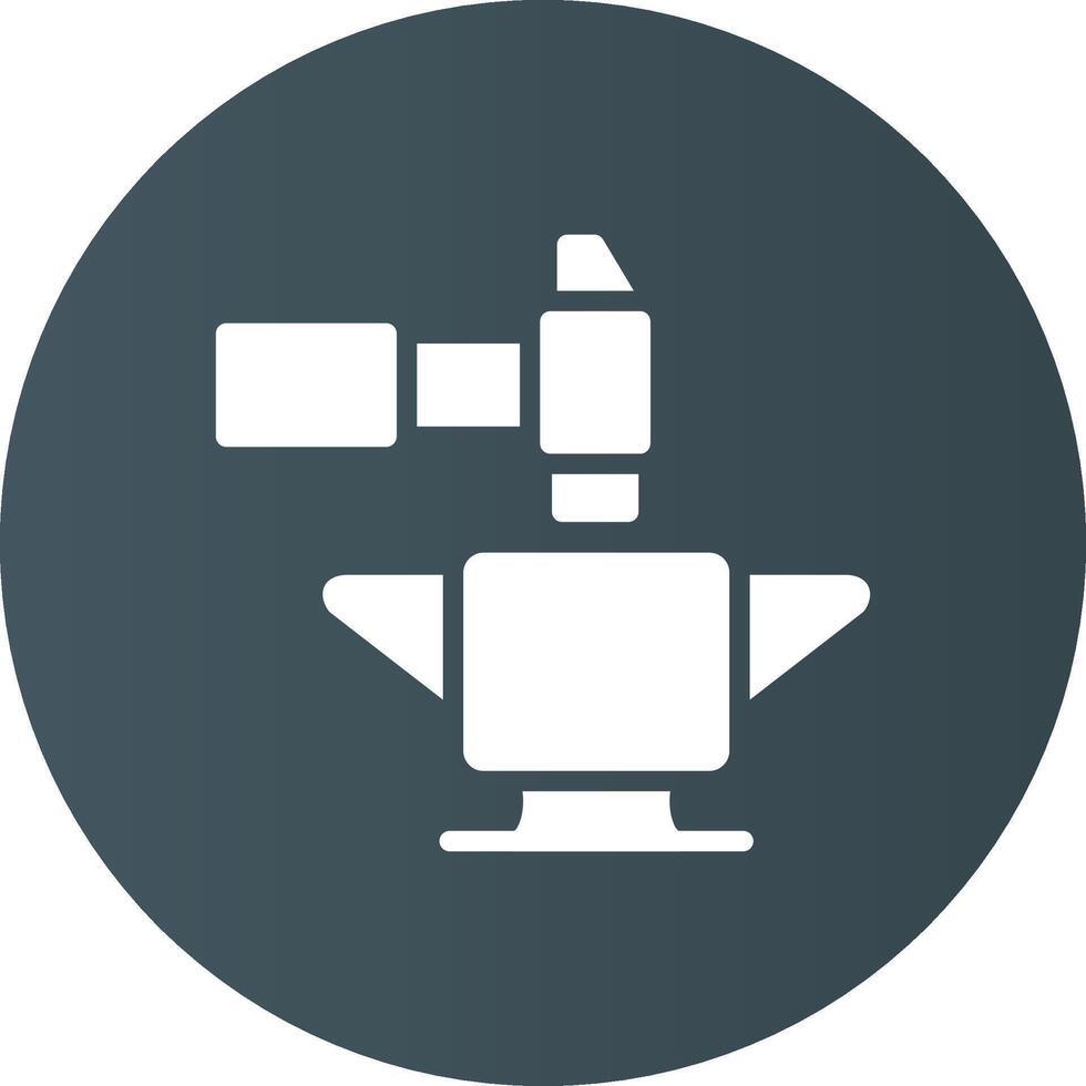 Anvil Creative Icon Design vector