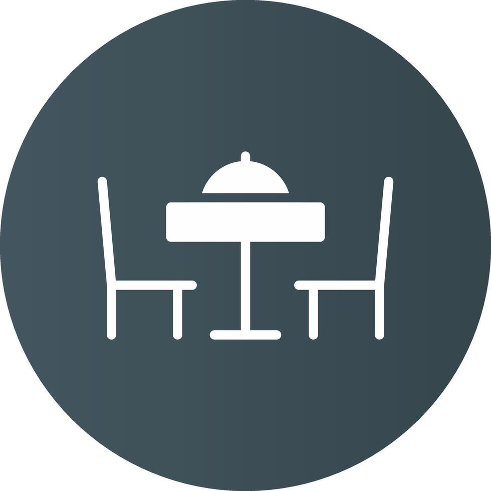 Dinner Creative Icon Design vector