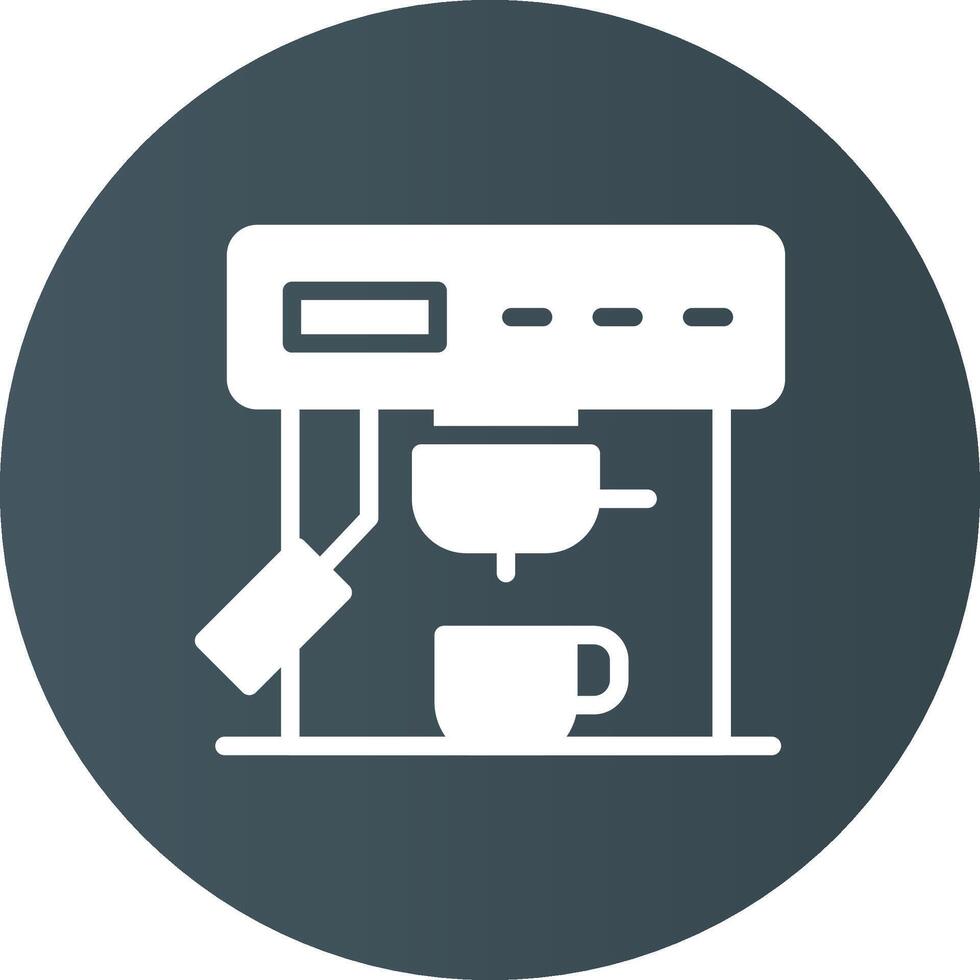 diseño de icono creativo de máquina de café vector