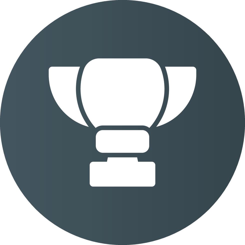 Trophy Creative Icon Design vector