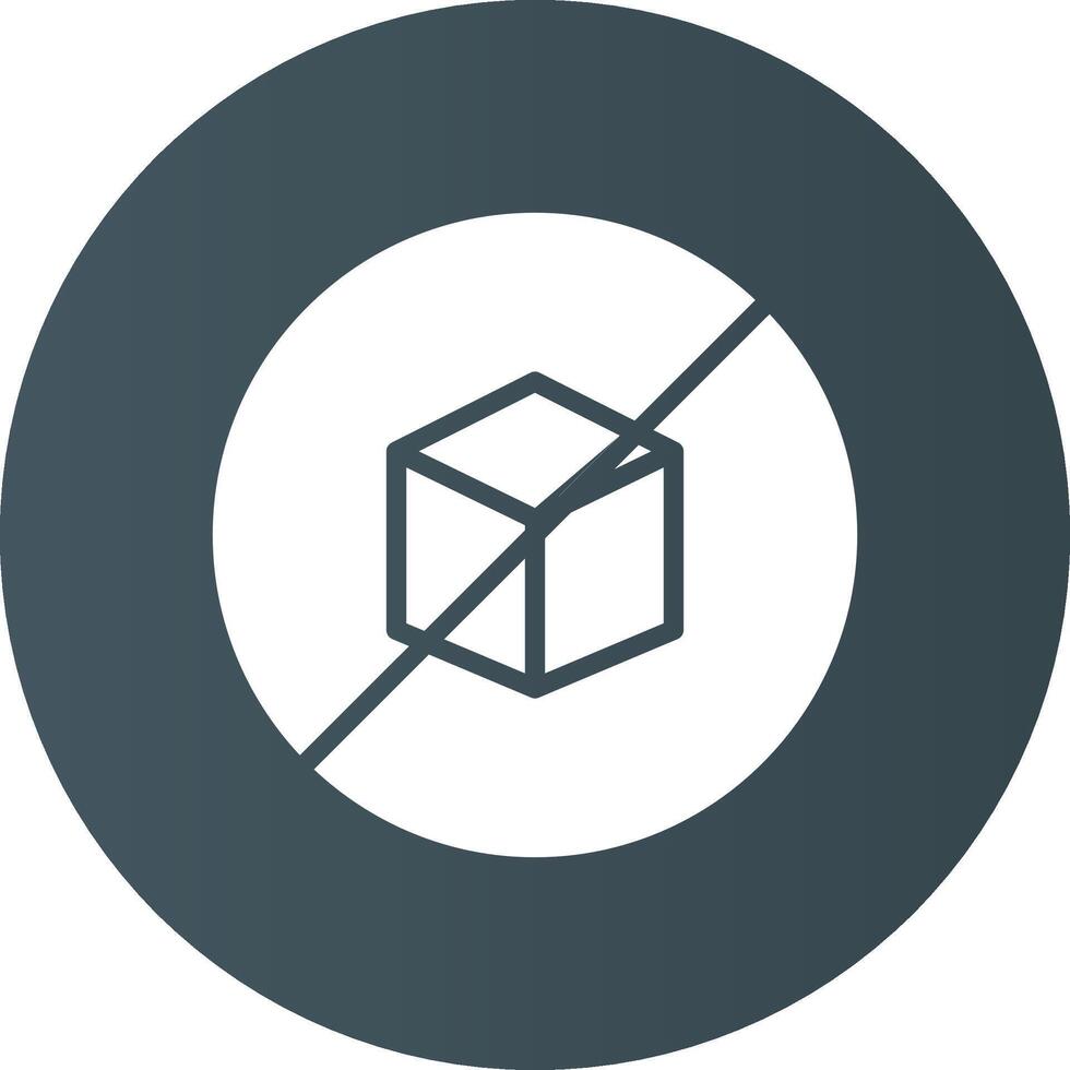No Sugar Creative Icon Design vector