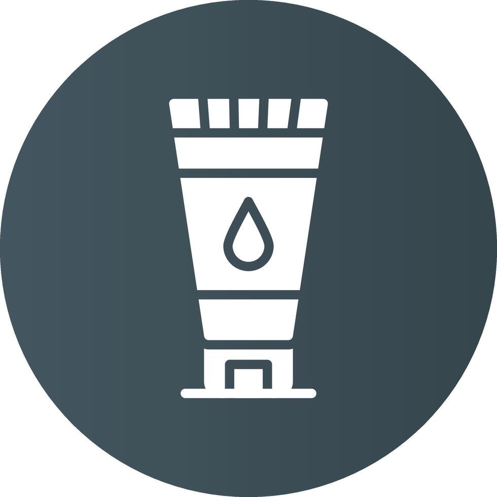 Moisturizer Creative Icon Design vector