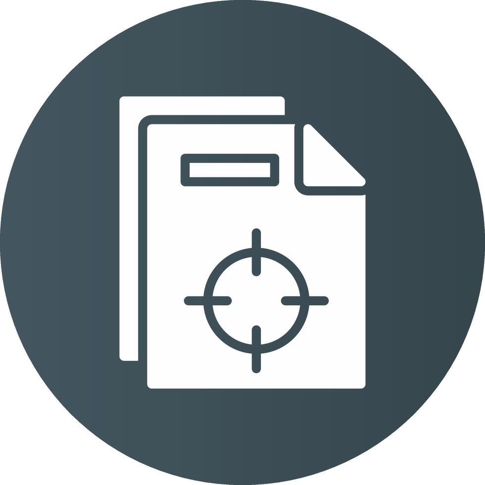 Registration Mark Creative Icon Design vector