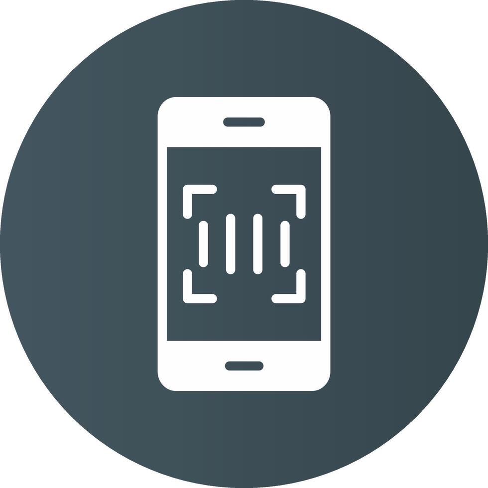 Barcode Creative Icon Design vector