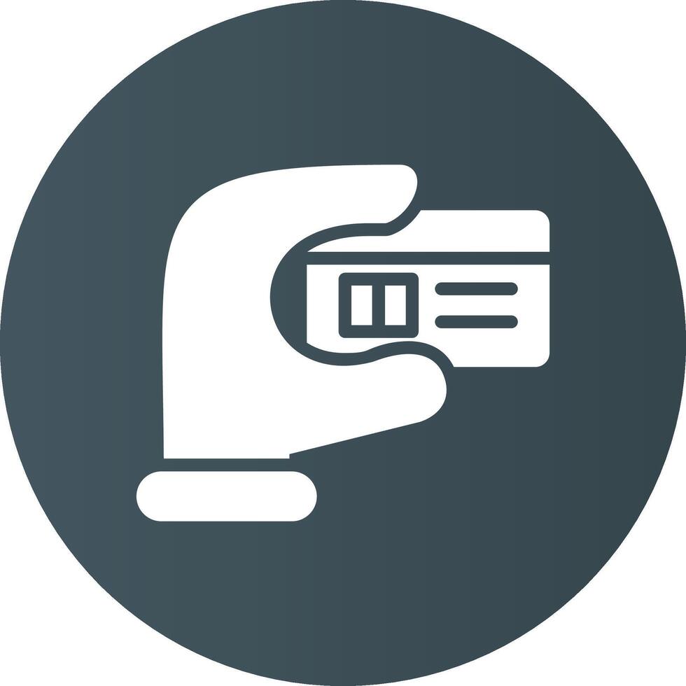 Credit Card Creative Icon Design vector
