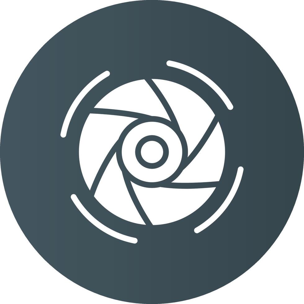 Diaphragm Creative Icon Design vector