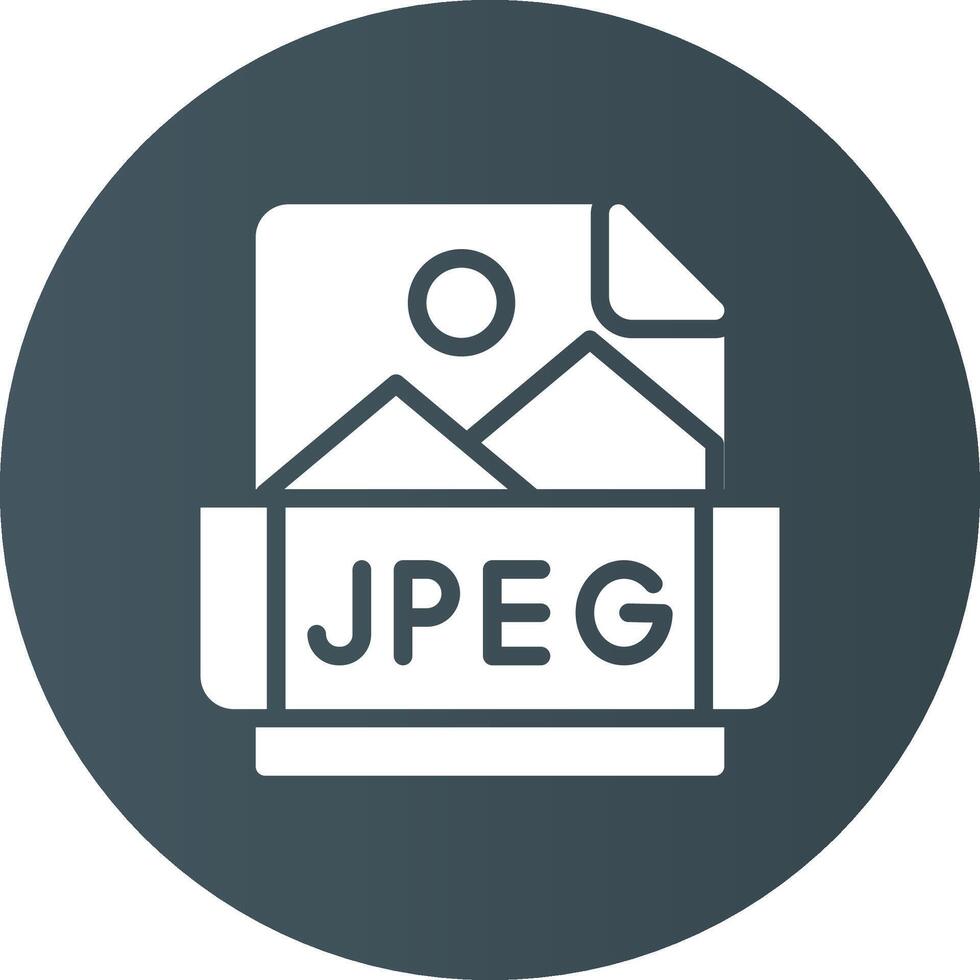 diseño de icono creativo jpeg vector