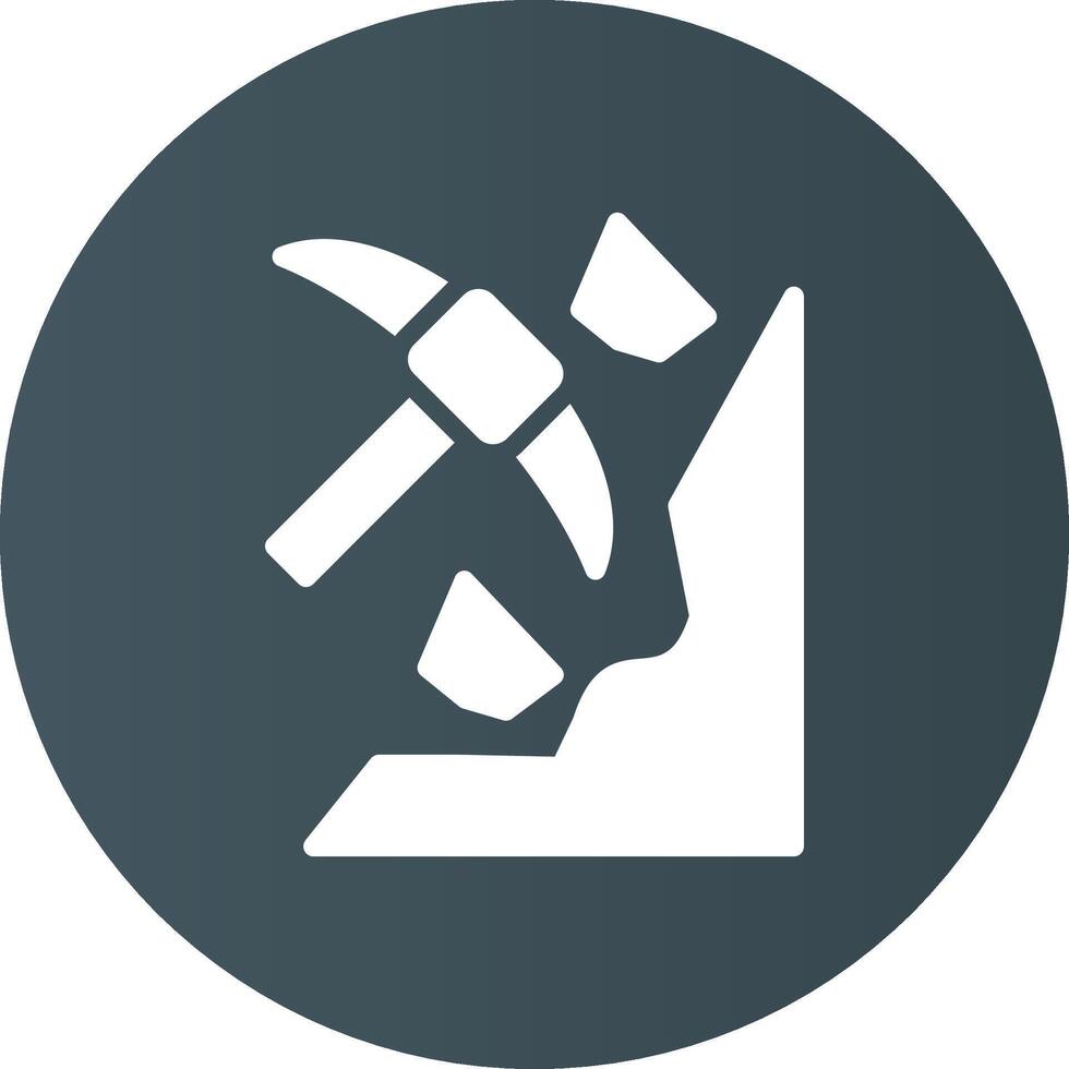 Mining Creative Icon Design vector