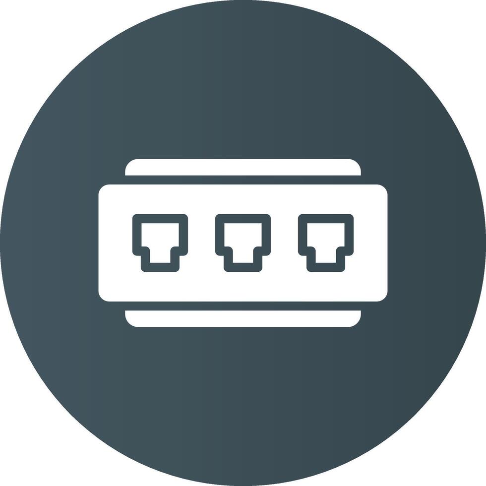 Hub Creative Icon Design vector