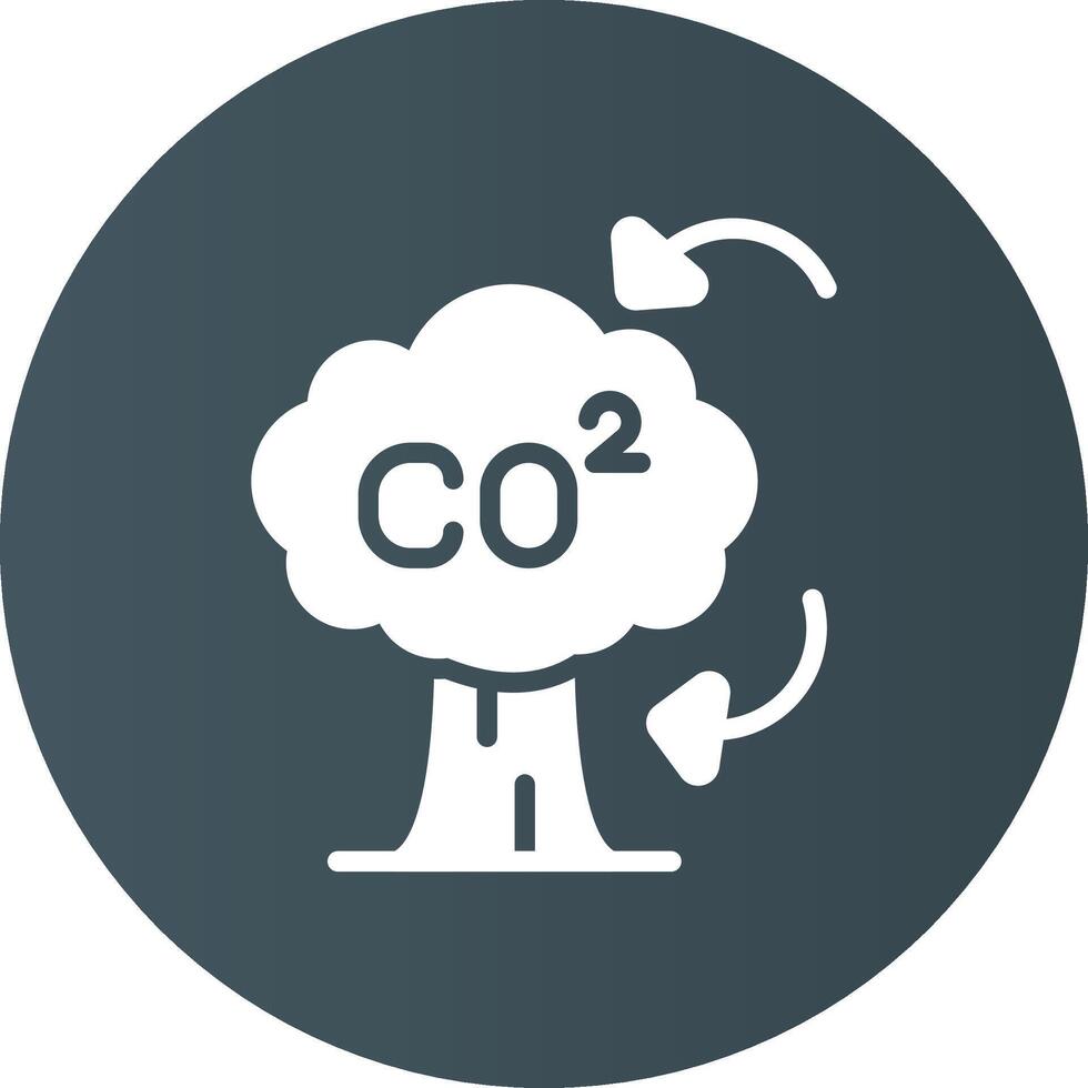 CO2 Creative Icon Design vector