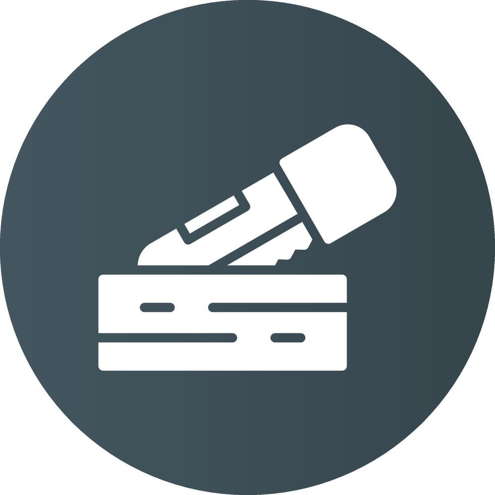 Woodworking Creative Icon Design vector