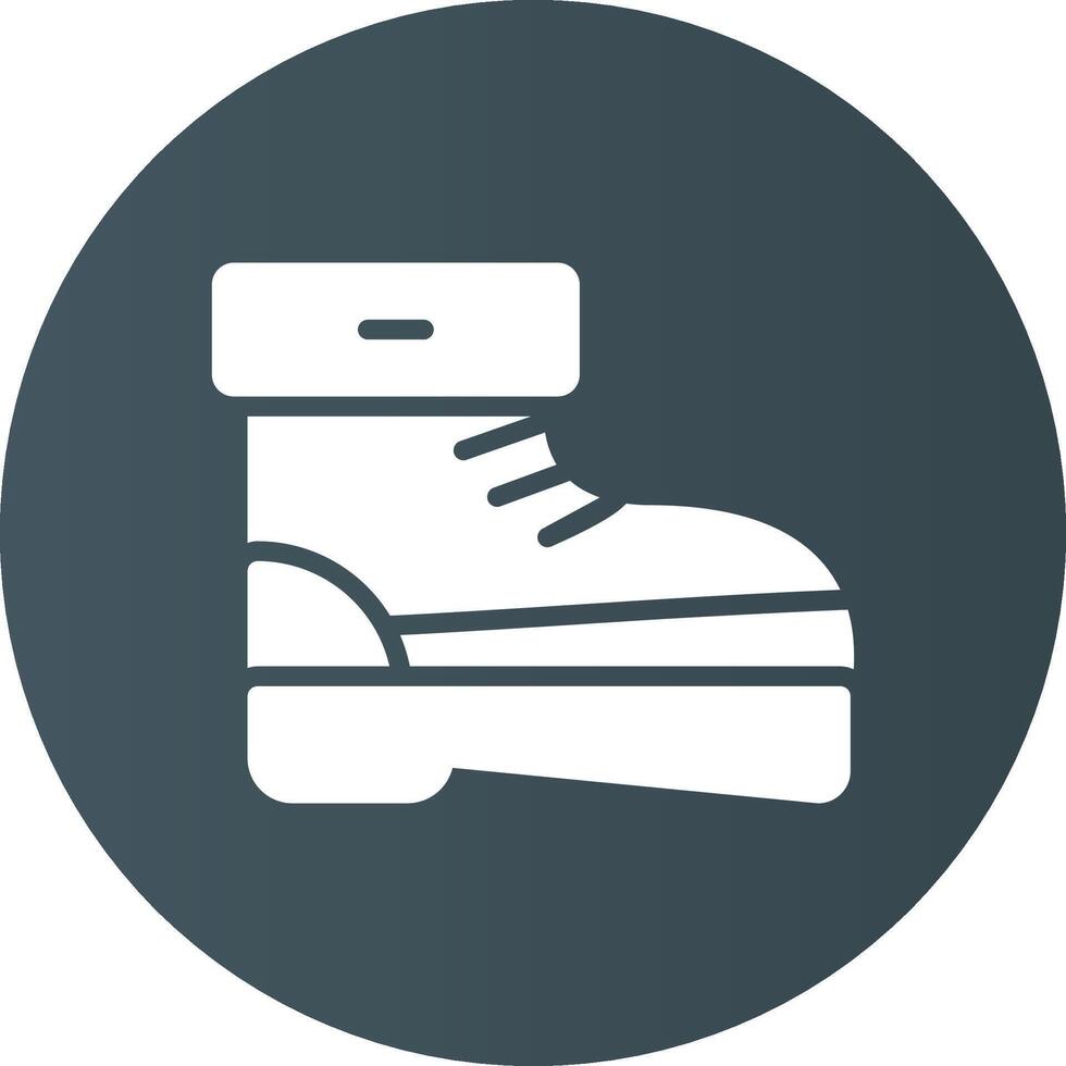 diseño de icono creativo de botas vector