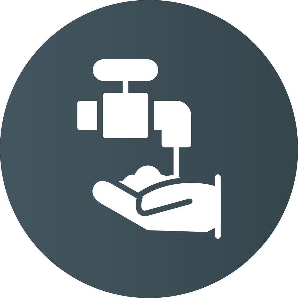 Handwash Creative Icon Design vector