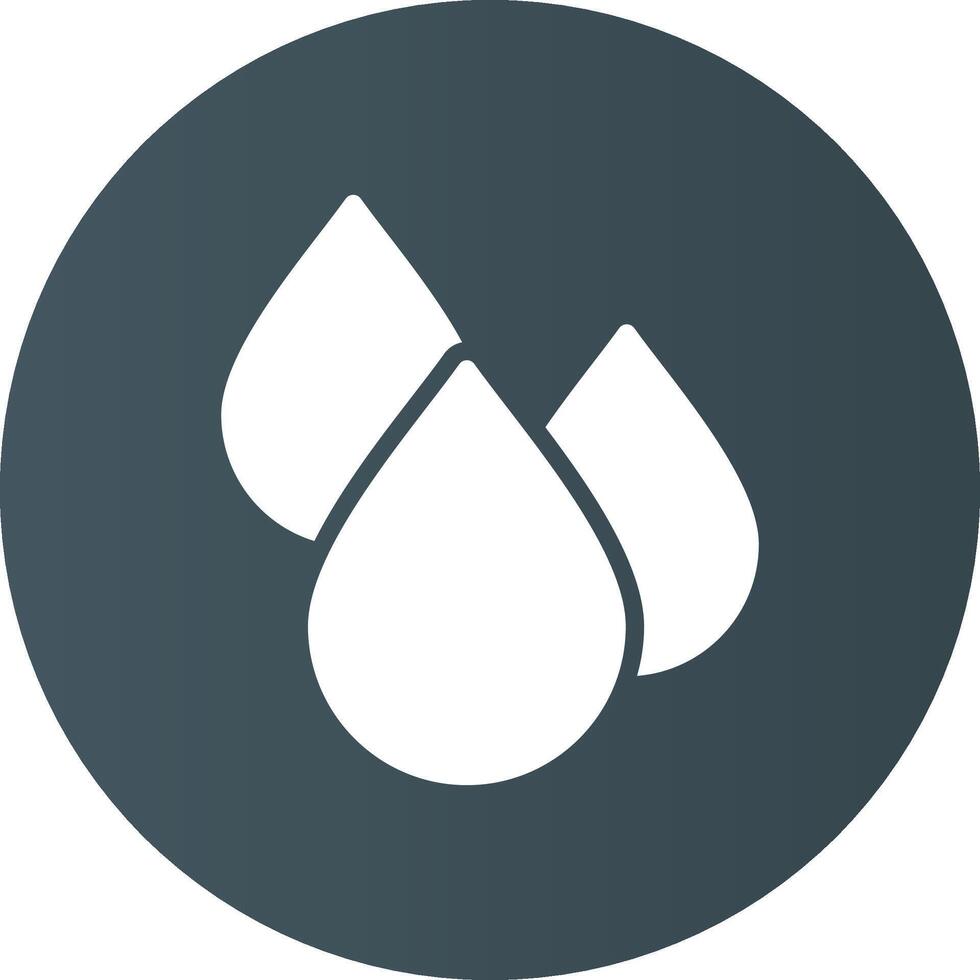 Water Drop Creative Icon Design vector