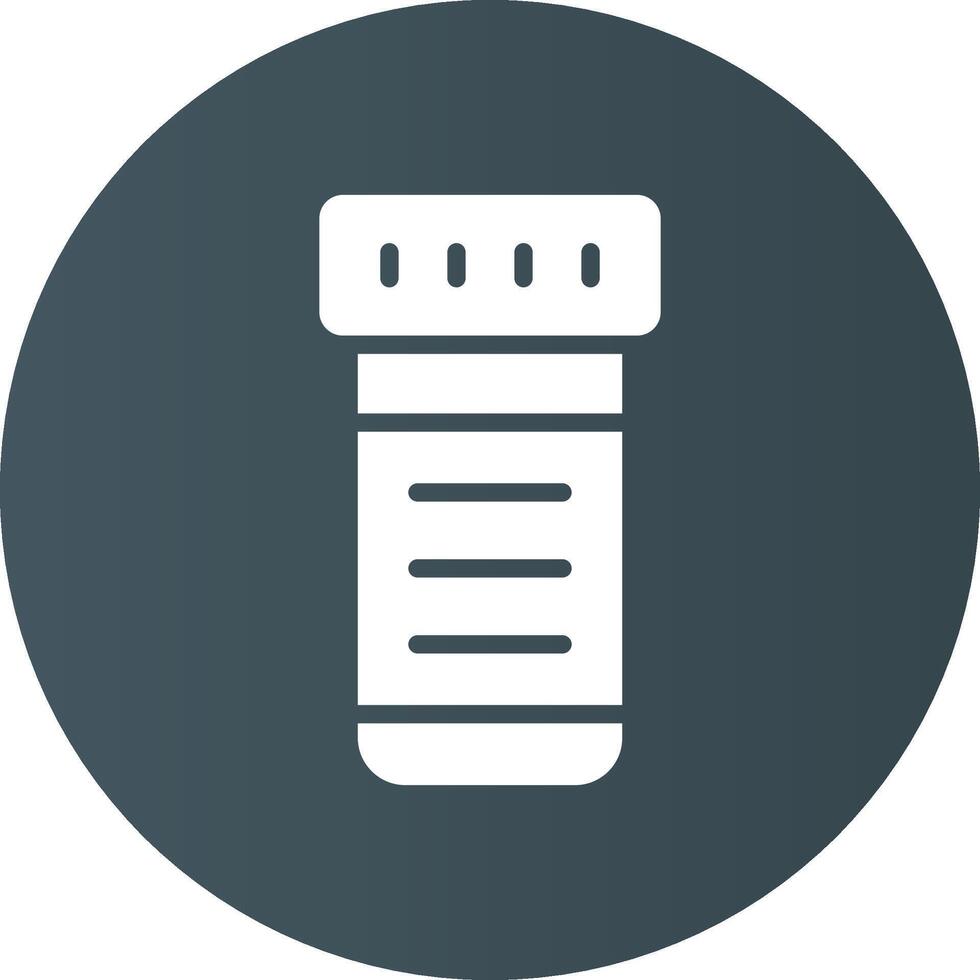 Test Tube Creative Icon Design vector