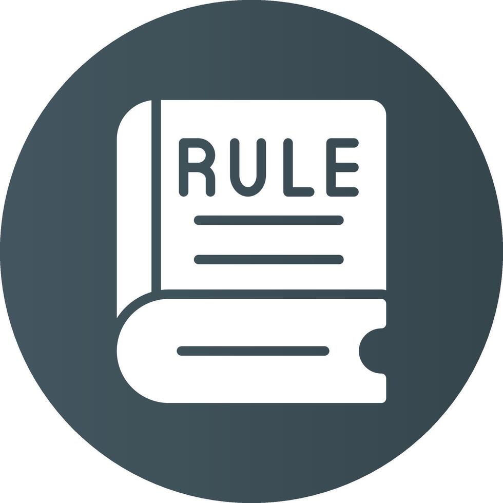 Rule Creative Icon Design vector
