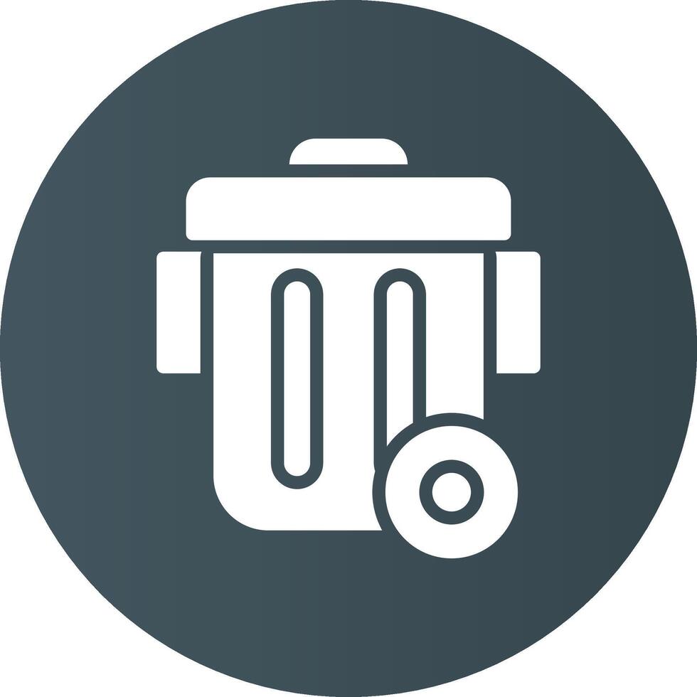 Bin Creative Icon Design vector