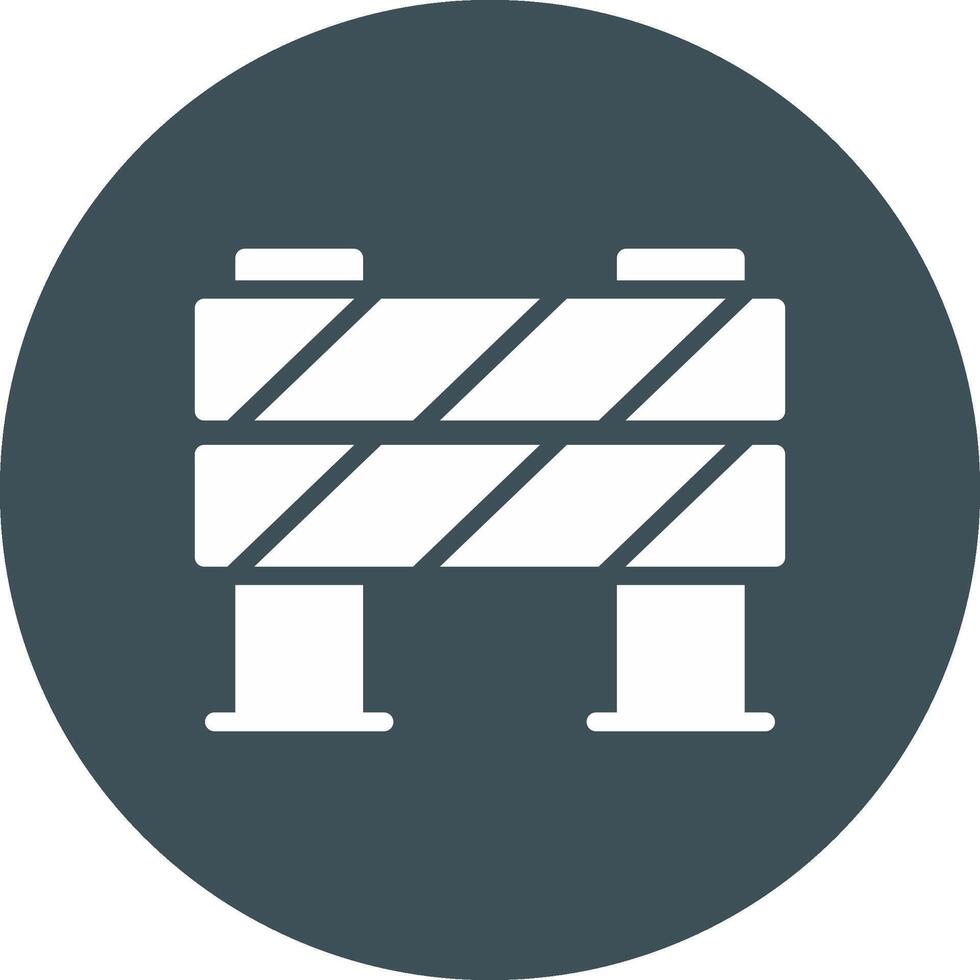 Barrier Creative Icon Design vector