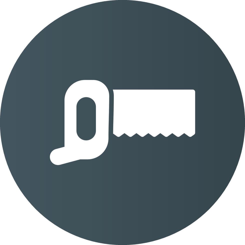 Backsaw Creative Icon Design vector