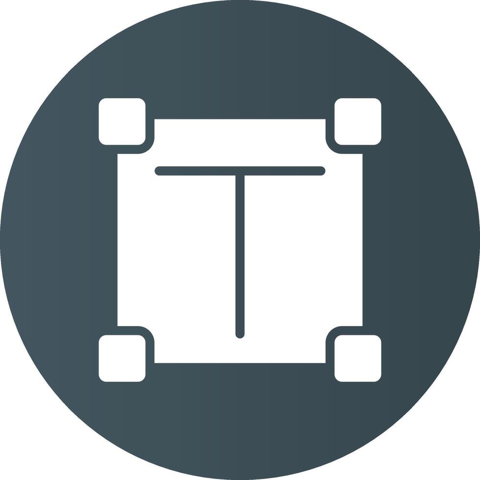Text Box Creative Icon Design vector