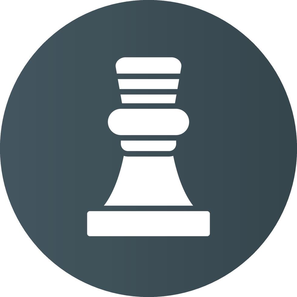 Chess Game Creative Icon Design vector