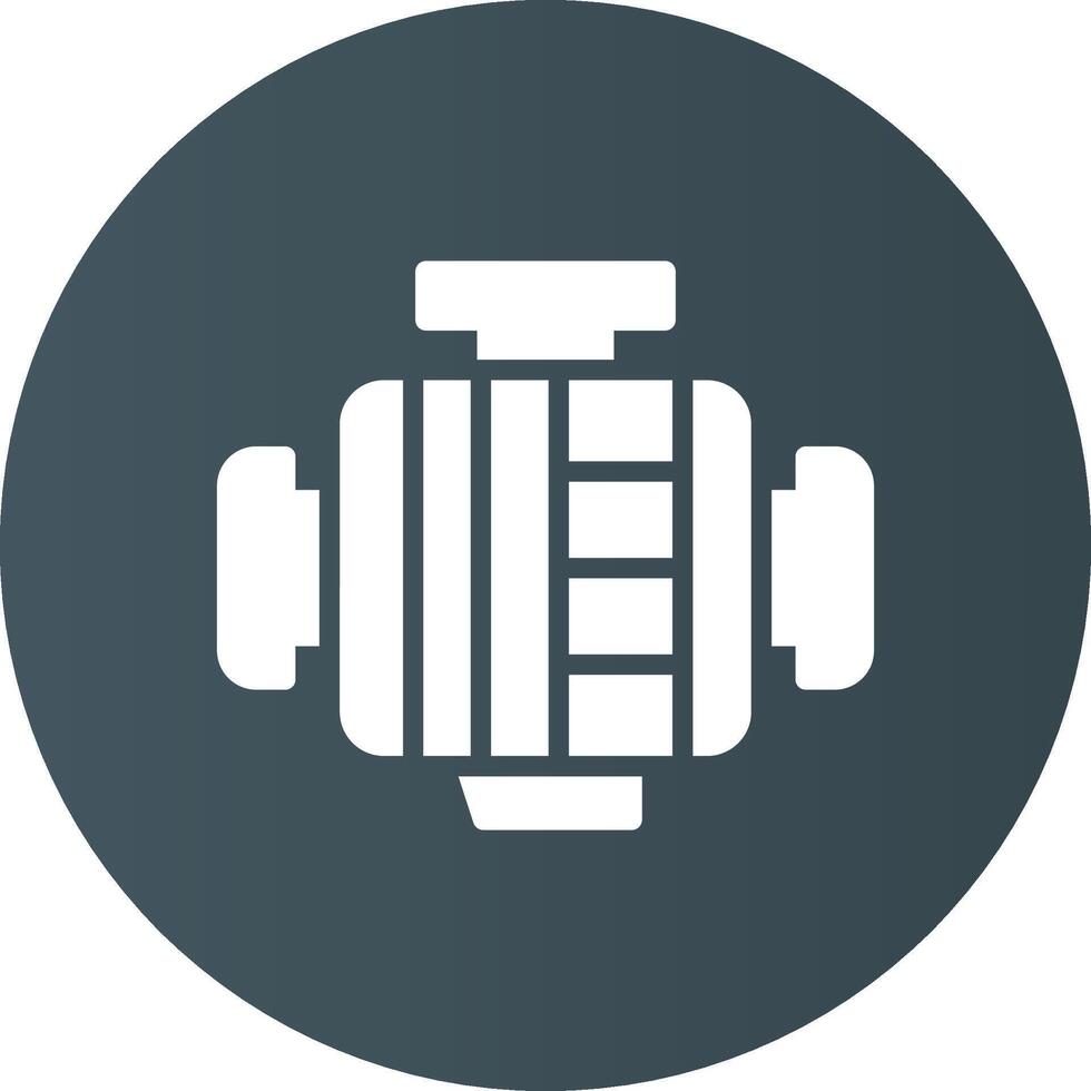 Car Engine Creative Icon Design vector