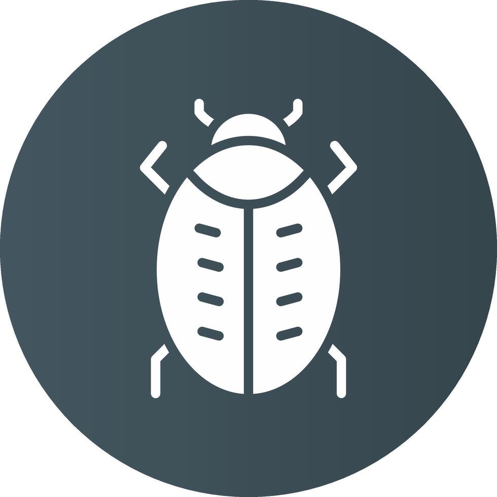 Bug Creative Icon Design vector