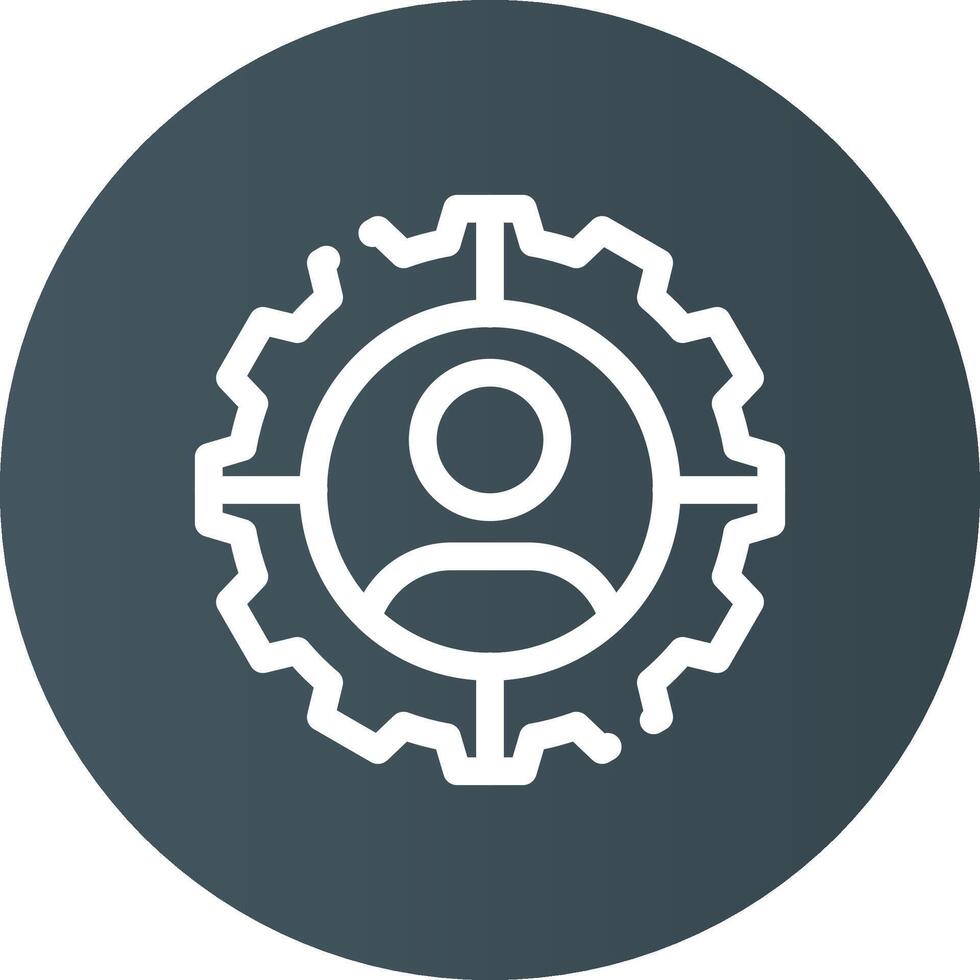 Personalization Creative Icon Design vector